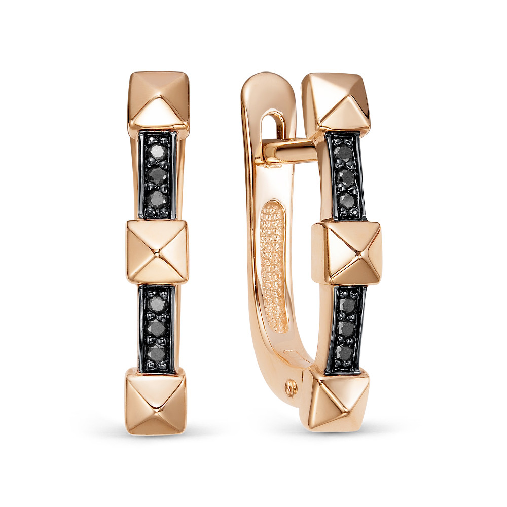 Серьги с бриллиантом Klondike 02-00948-01-006-02-01