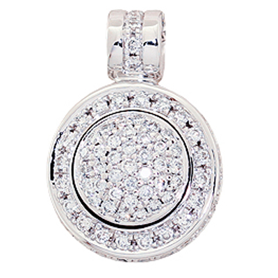 Подвеска с бриллиантом Арт-Модерн 050544-Б