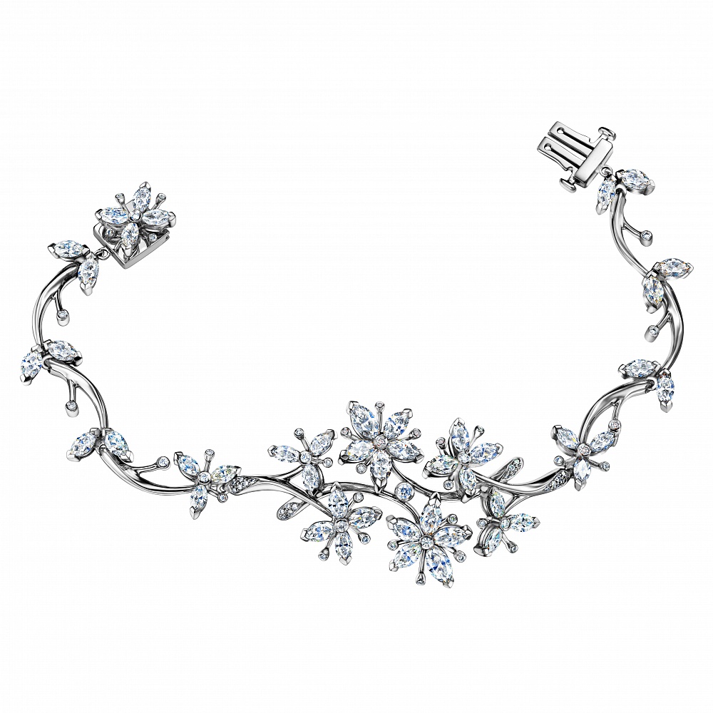 Браслет с бриллиантом Арт-Модерн 030307