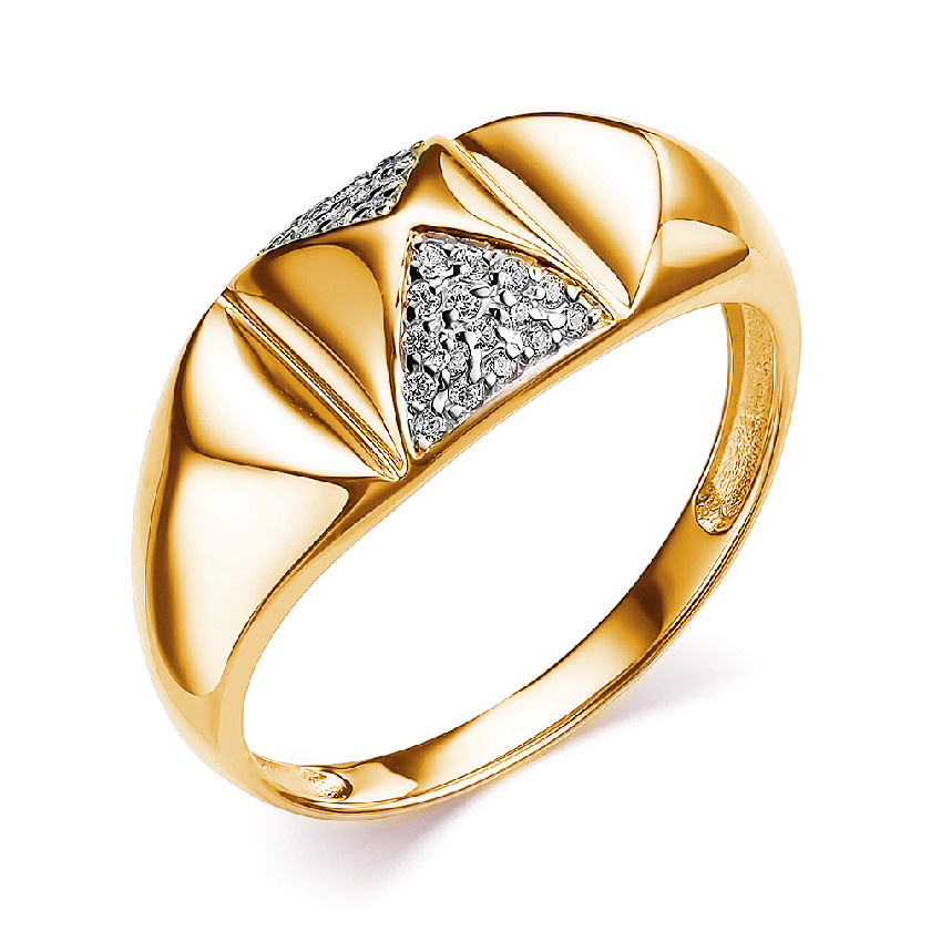 Кольцо из золота CORONA к4324