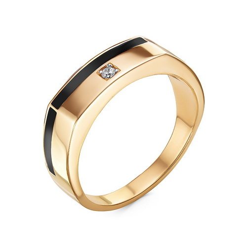 Кольцо мужское из золота DEL'TA 040267