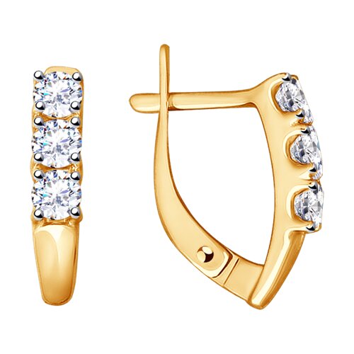 Серьги из золота SOKOLOV 51-120-00096-1