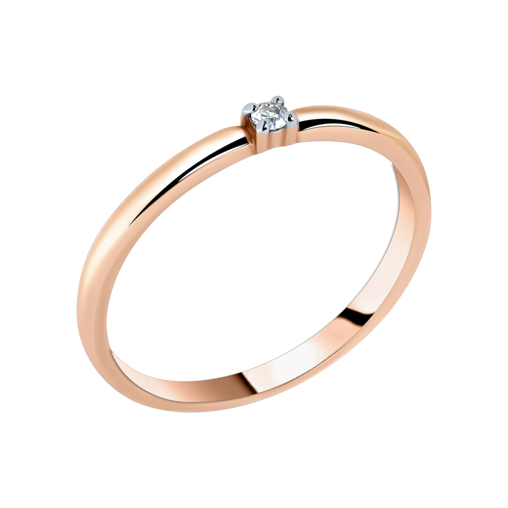 Кольцо помолвочное с бриллиантом АРИНА 1030691-11240