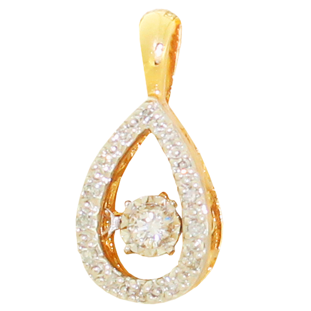 Подвеска с бриллиантом Бриант PYI8187D