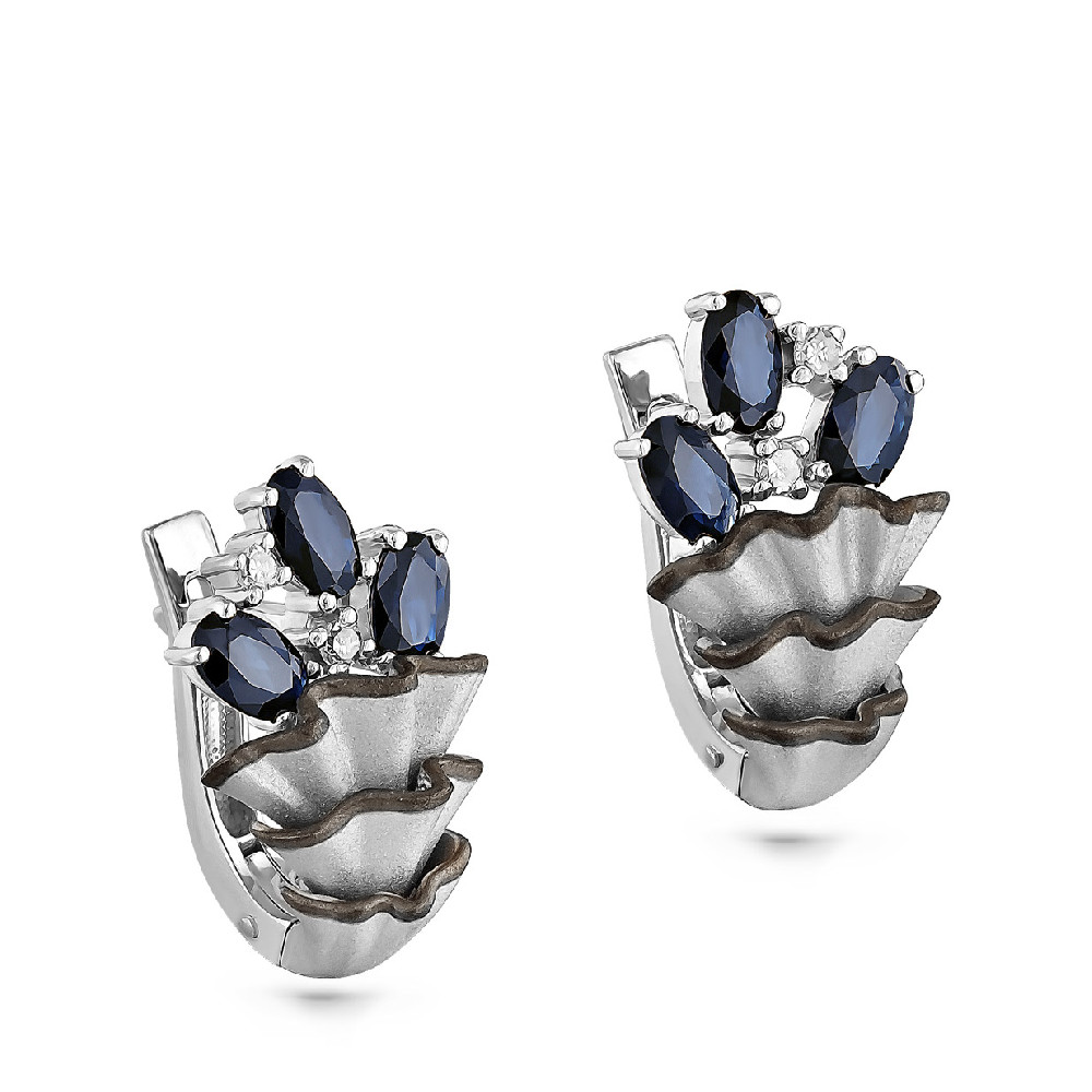 Серьги с бриллиантом KABAROVSKY 12-1777-1100 №26-17