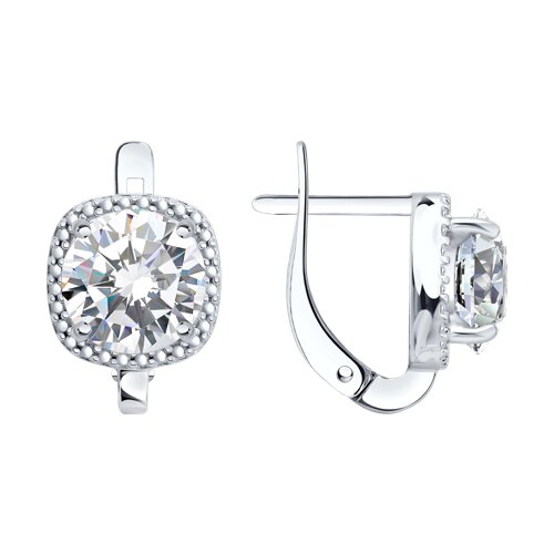 Серьги из серебра SOKOLOV 94027339