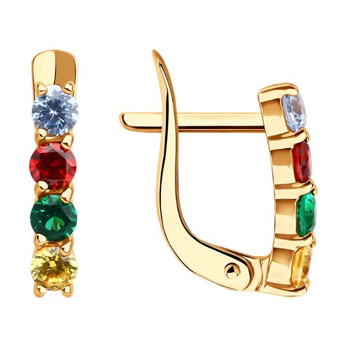 Серьги детские из золота SOKOLOV 51-120-02782-1