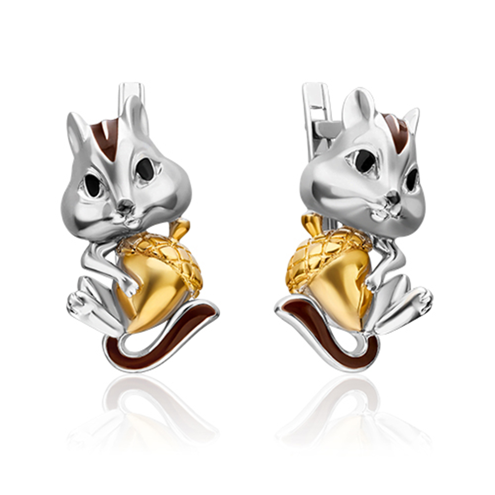 Серьги из серебра 02-5105-00-000-0200