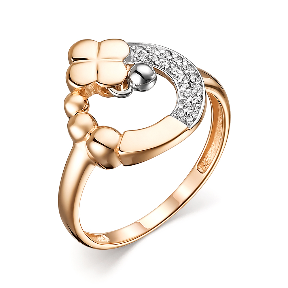 Кольцо из золота CORONA к4558