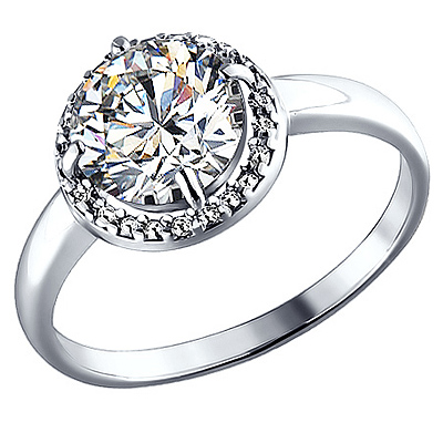 Кольцо из серебра SOKOLOV 94010497