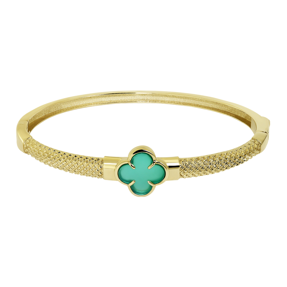 Браслет жесткий из золота CORONA бр4480V30л