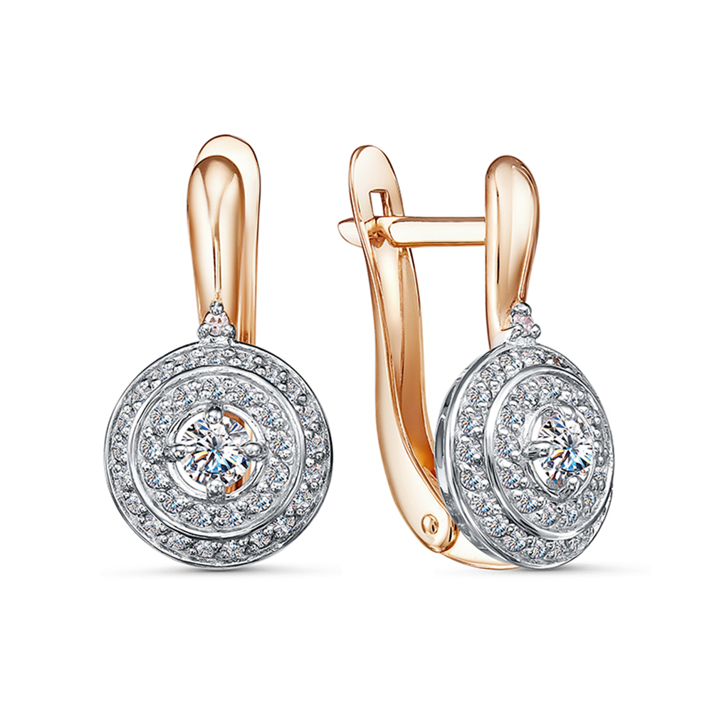 Серьги из золота RUSGOLDART 2532107 1 1 1