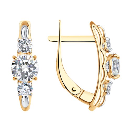 Серьги из золота SOKOLOV 0200086