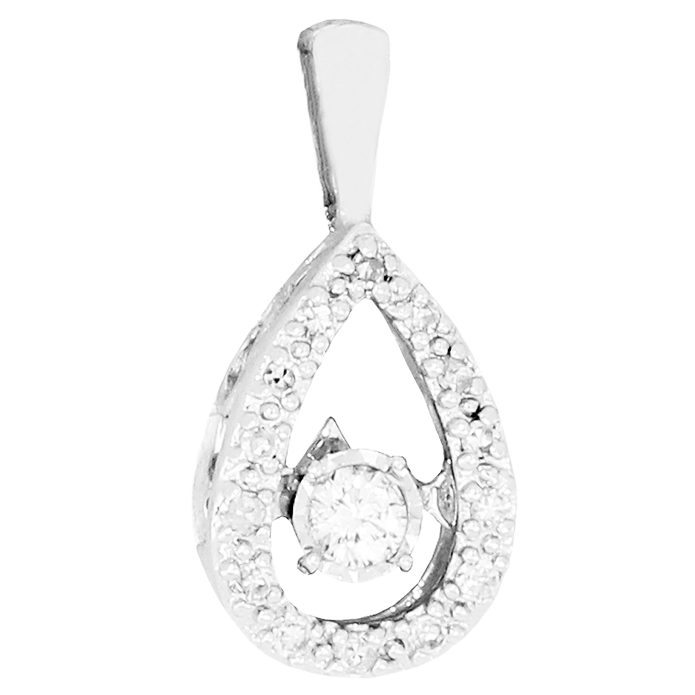 Подвеска с бриллиантом Бриант PWI8187D