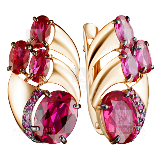 Серьги из золота кл4315а-30-01