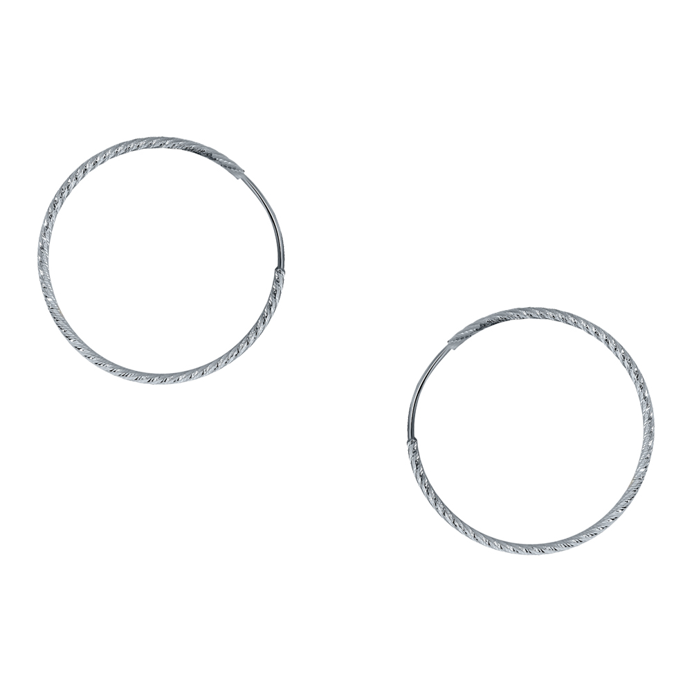 Серьги кольца из золота DEL'TA б520120/25