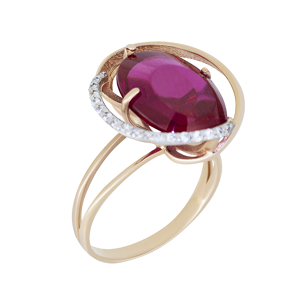 Кольцо из золота CORONA 01-2695