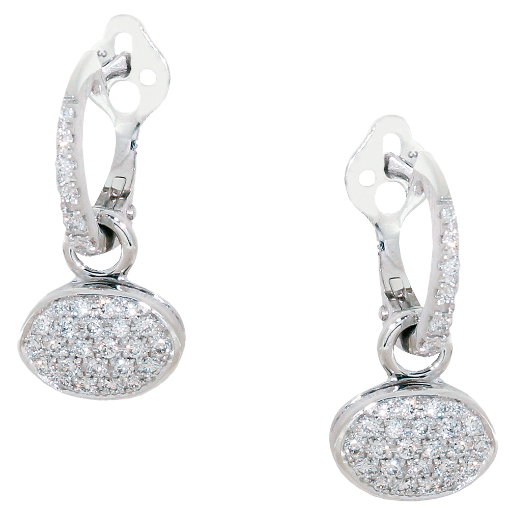 Серьги с бриллиантом Арт-Модерн 020665-Б