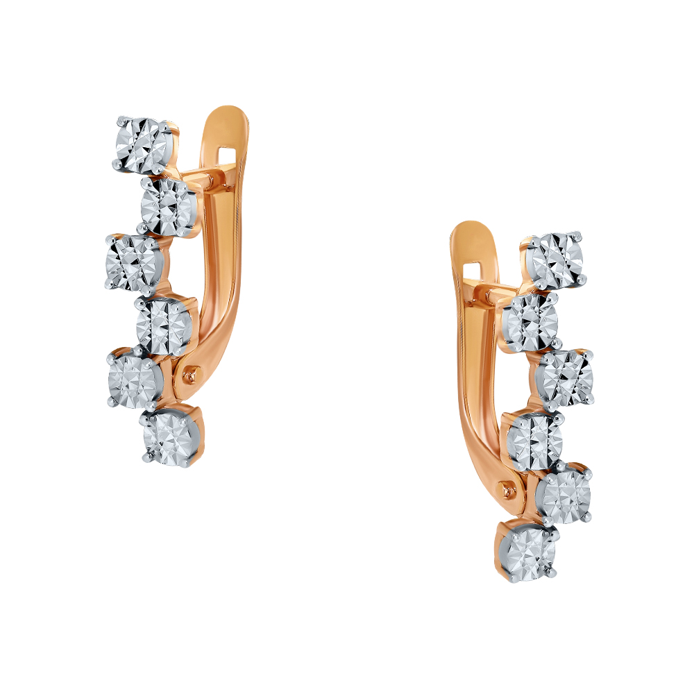 Серьги из золота ZOLOTYE UZORY 08-52-0122-02