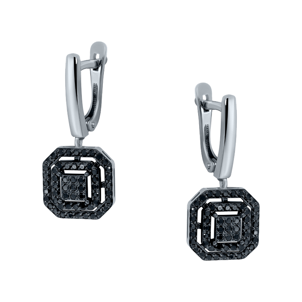 Серьги с бриллиантом BELLISSIMA С/350-205