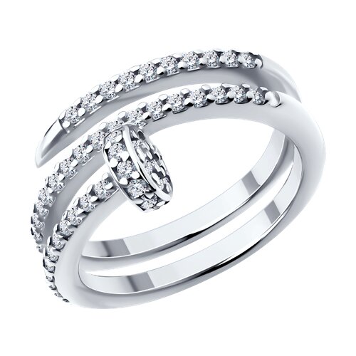 Кольцо из серебра SOKOLOV 94-110-02048-1