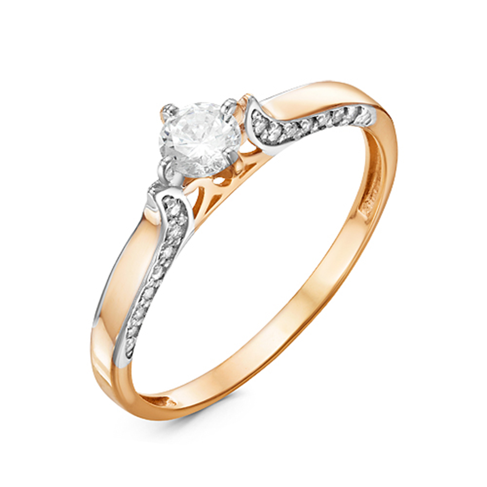 Кольцо помолвочное из золота RUSGOLDART 1392307 1 1 1