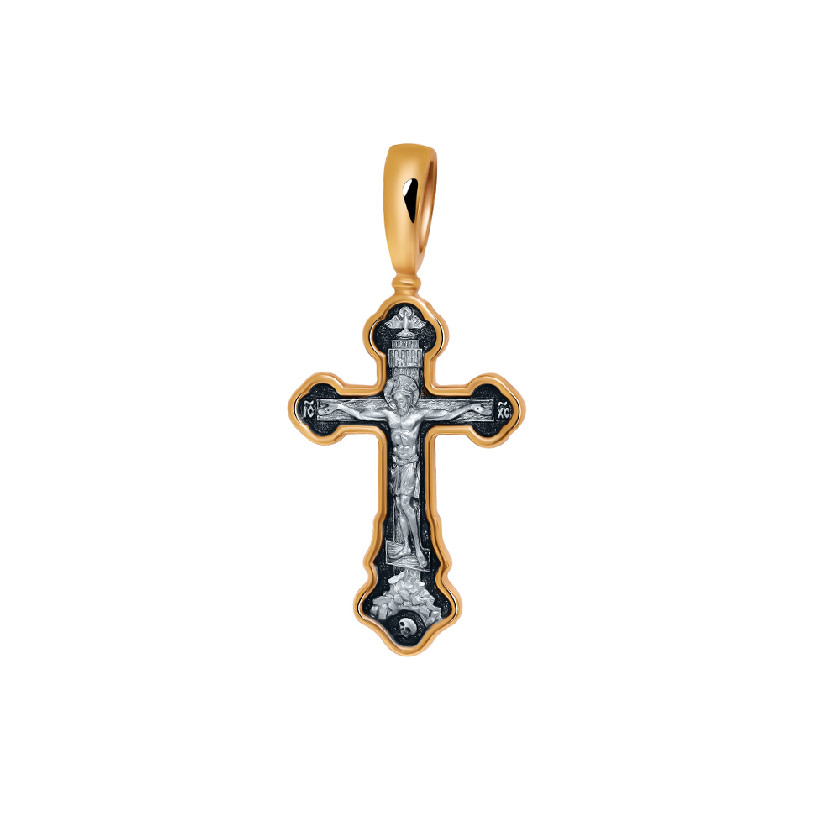 Подвеска крест из серебра Елизавета 8690КЛ