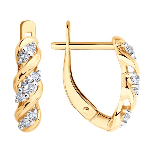 Серьги из золота SOKOLOV 0200565