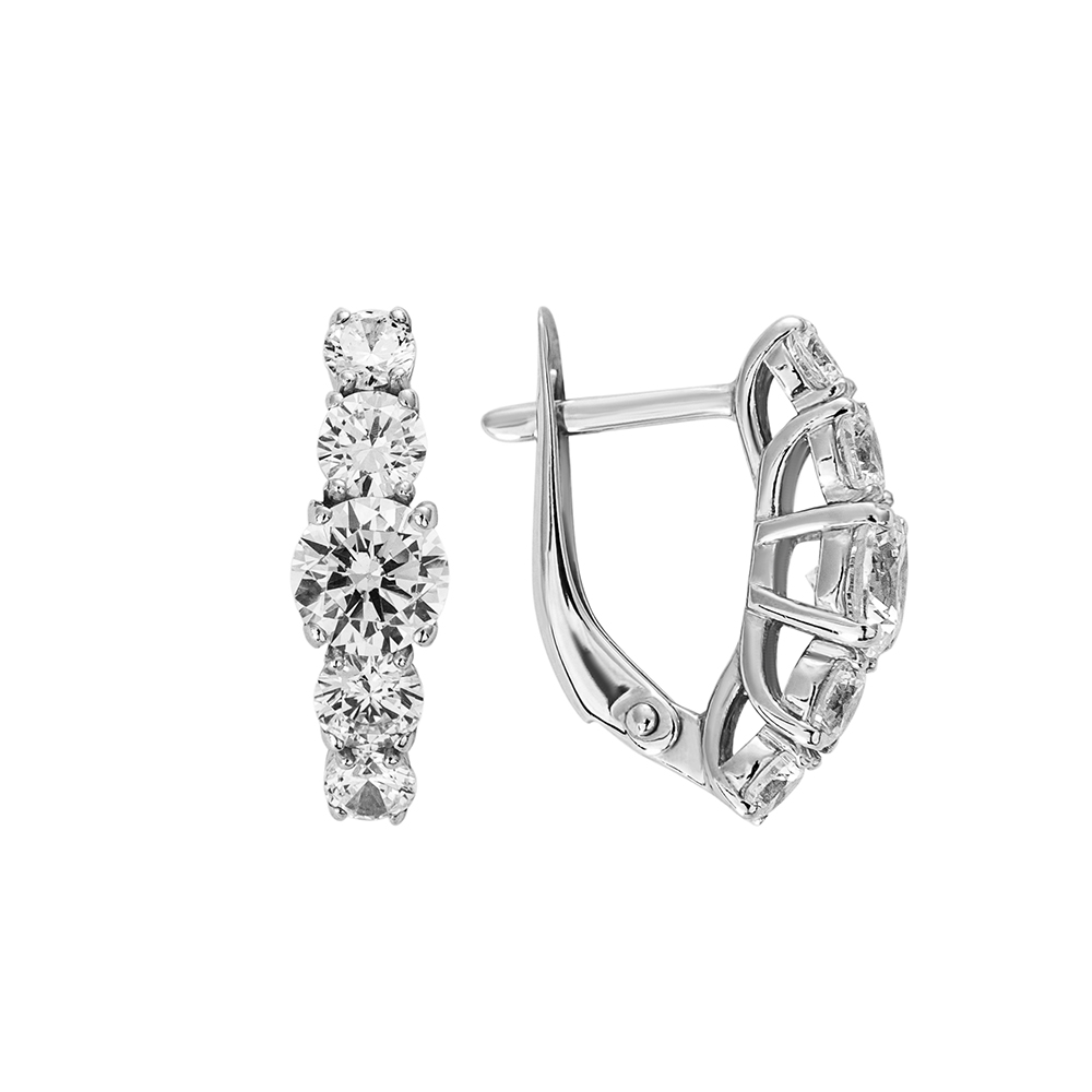 Серьги из серебра С5Х0208В