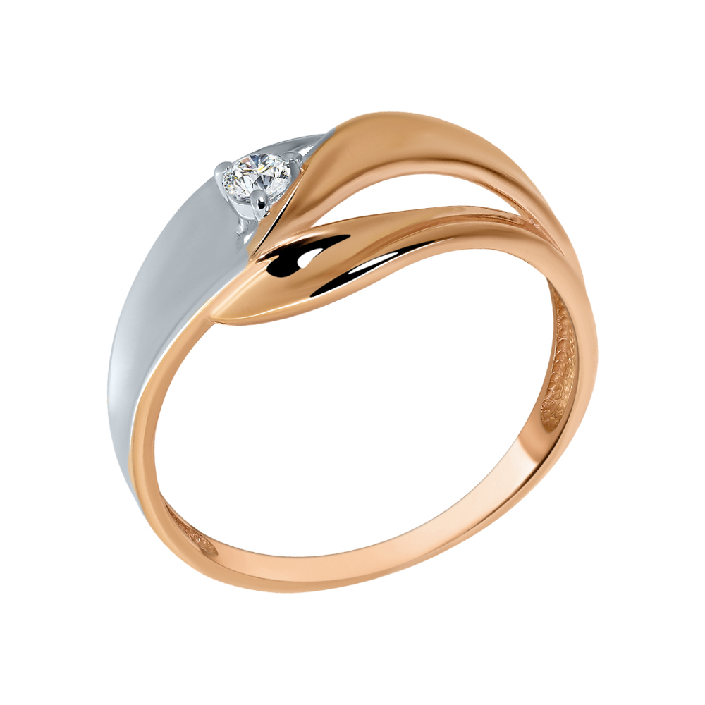 Кольцо из золота DEL'TA 1103428