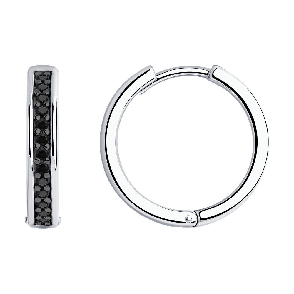 Серьги из серебра SOKOLOV 94-120-01549-1