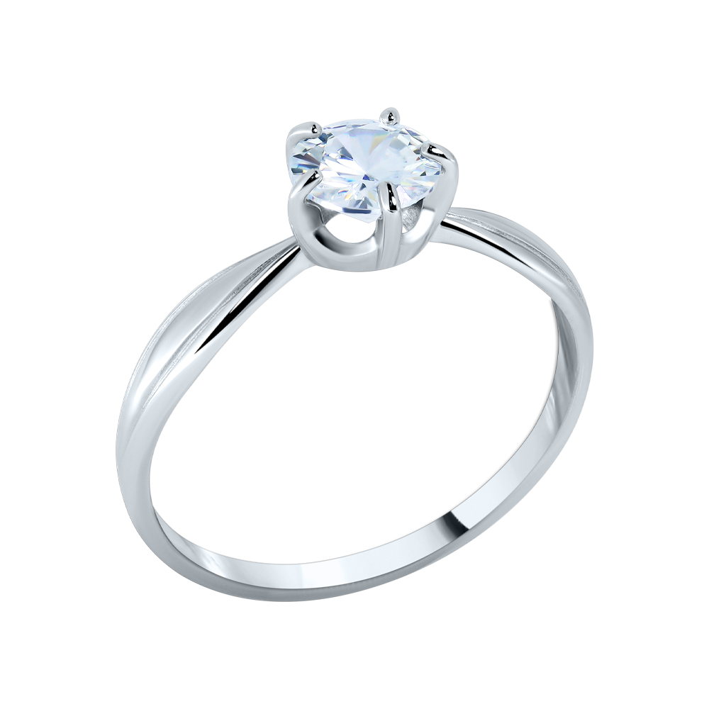 Кольцо помолвочное из золота SOKOLOV 52-110-00099-1