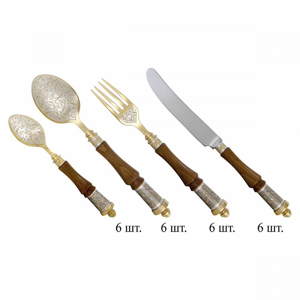 Столовый набор из серебра 40190120А04