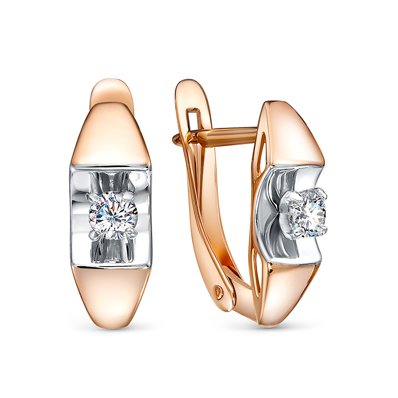 Серьги из золота RUSGOLDART 2490107 1 1 1