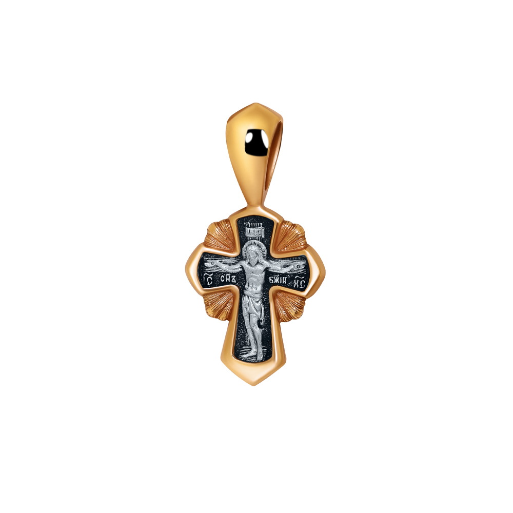 Подвеска крест из серебра Елизавета 8150КЛ