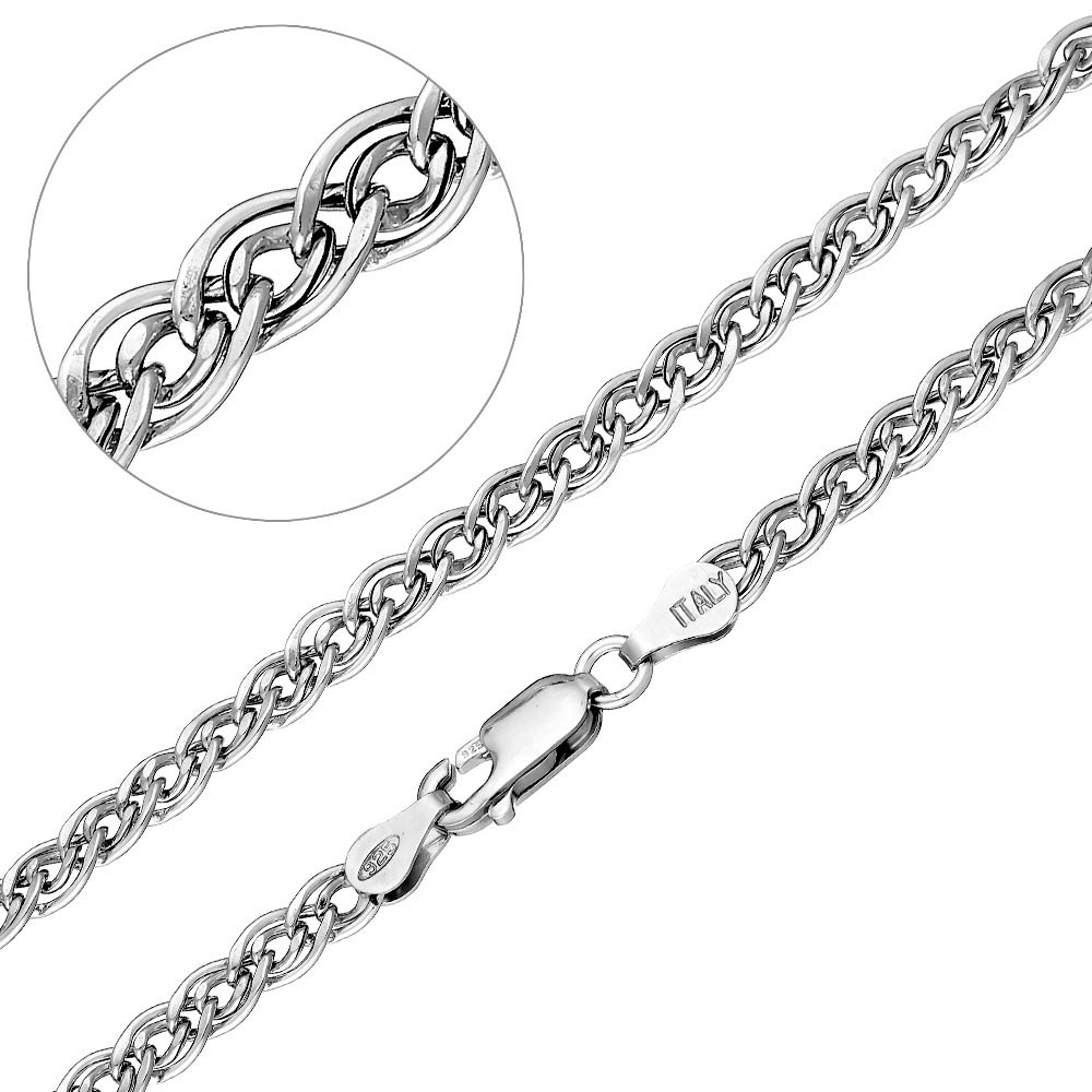 Цепь из серебра Сильвер Лайн НДПр 65 50