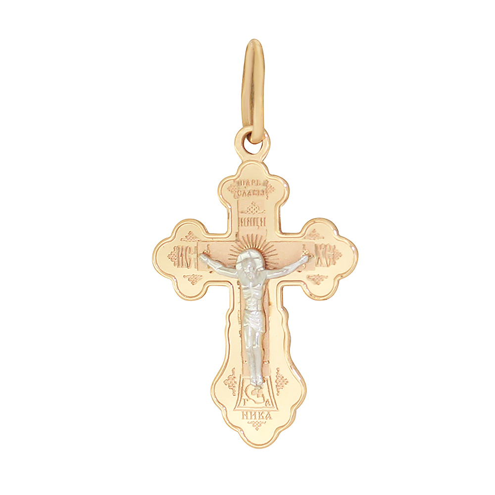 Подвеска крест из золота KARATOV Т13096152
