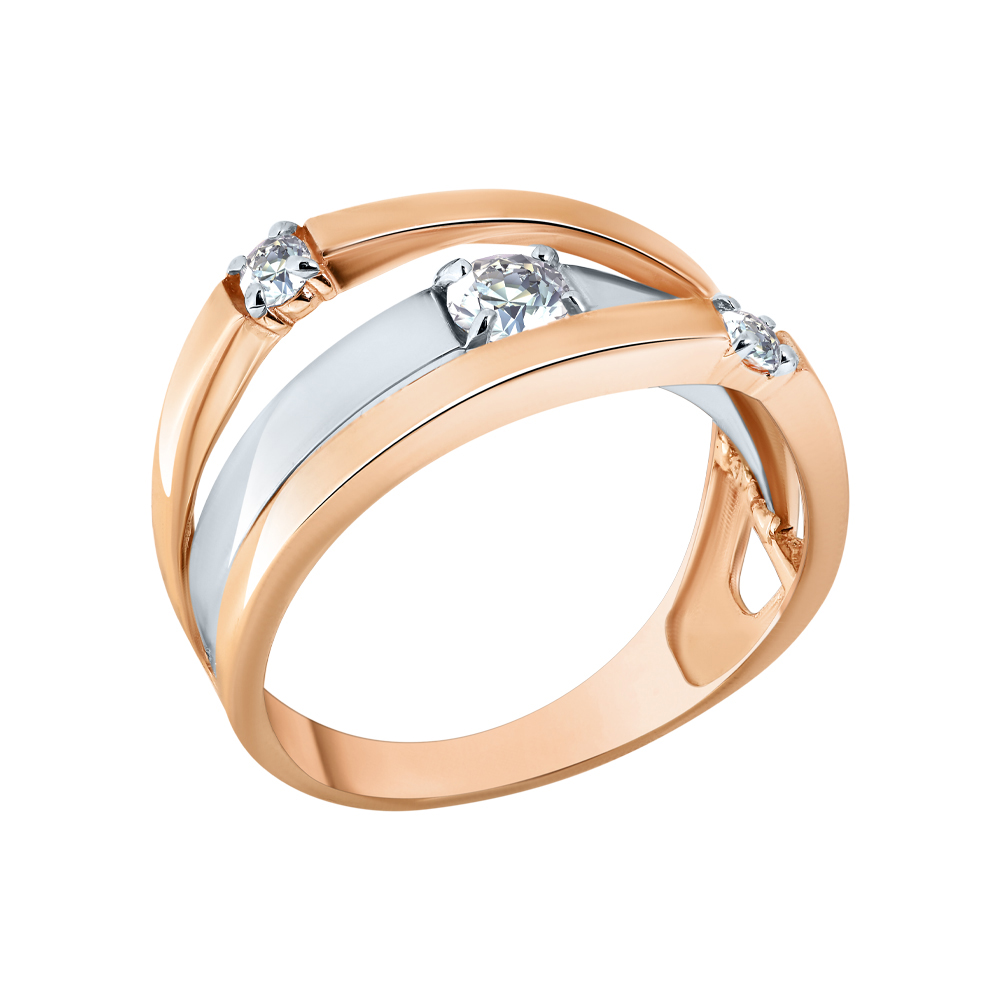 Кольцо из золота кл3048-01