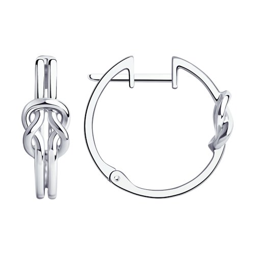 Серьги из серебра SOKOLOV 94023911