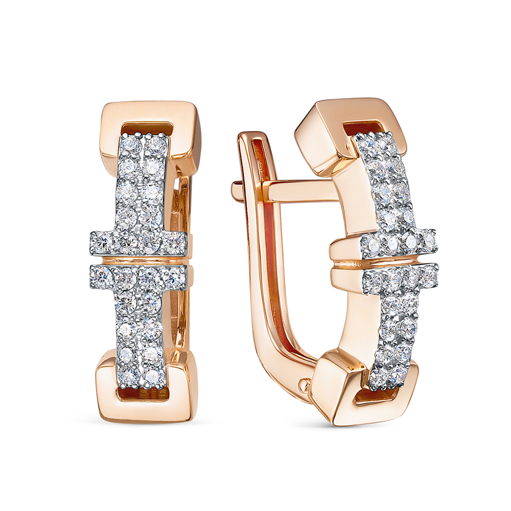 Серьги из золота BERGER 120098