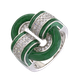 Кольцо из серебра Silver Sky R39492-GREEN