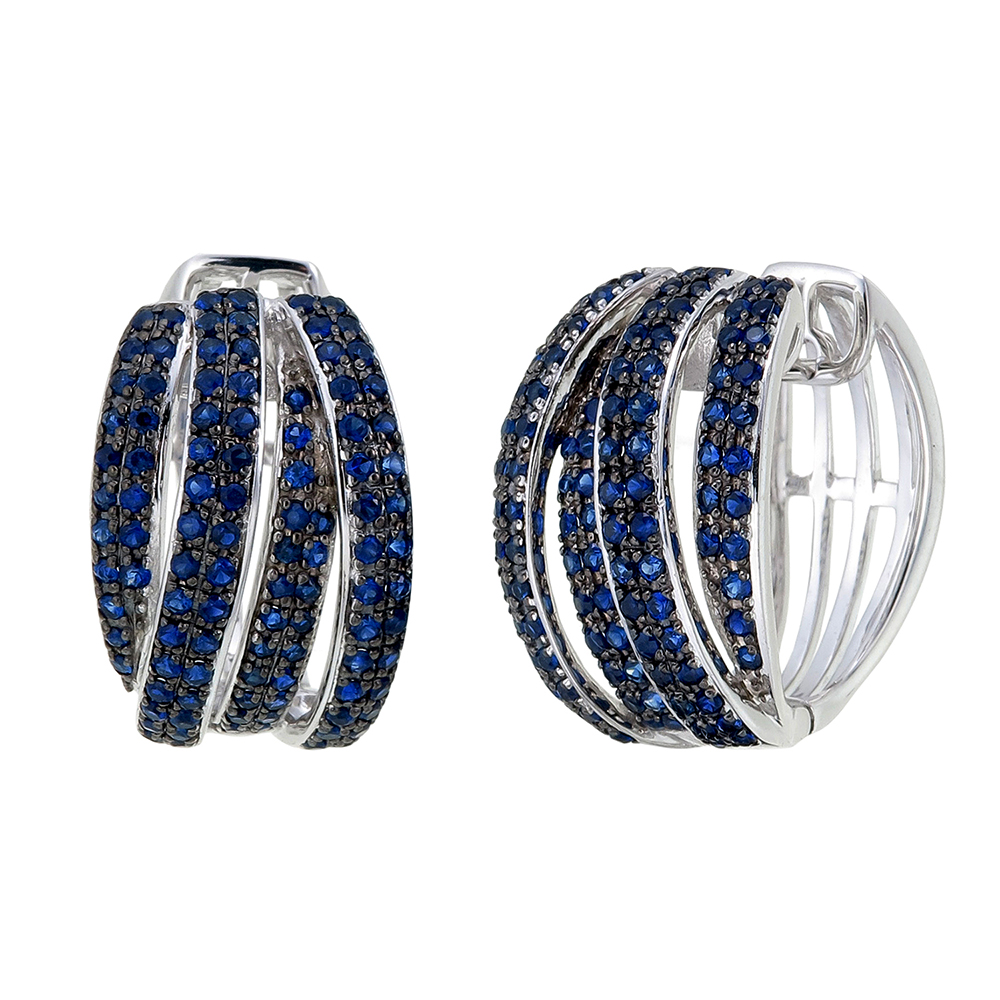 Серьги с бриллиантом SARGON E1070-1006