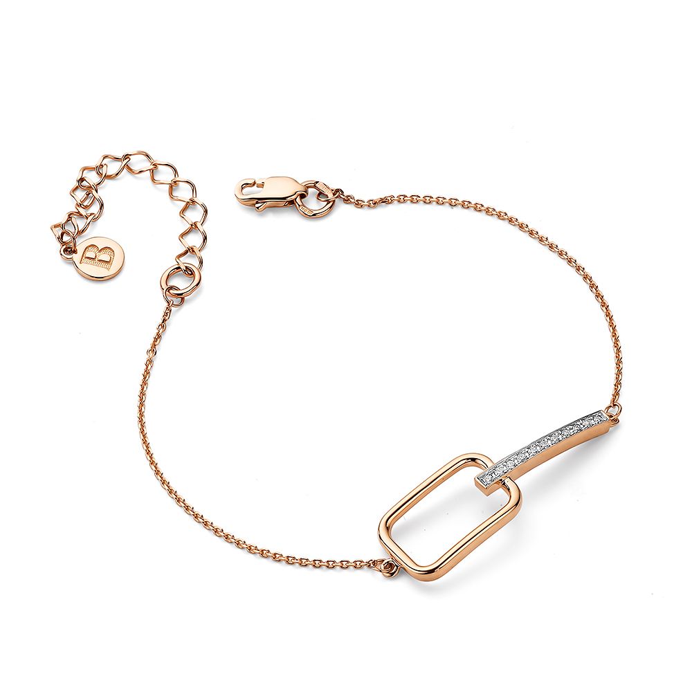 Браслет с бриллиантом BELLISSIMA Б/416-120БР