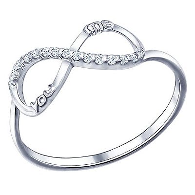 Кольцо из серебра SOKOLOV 94011436