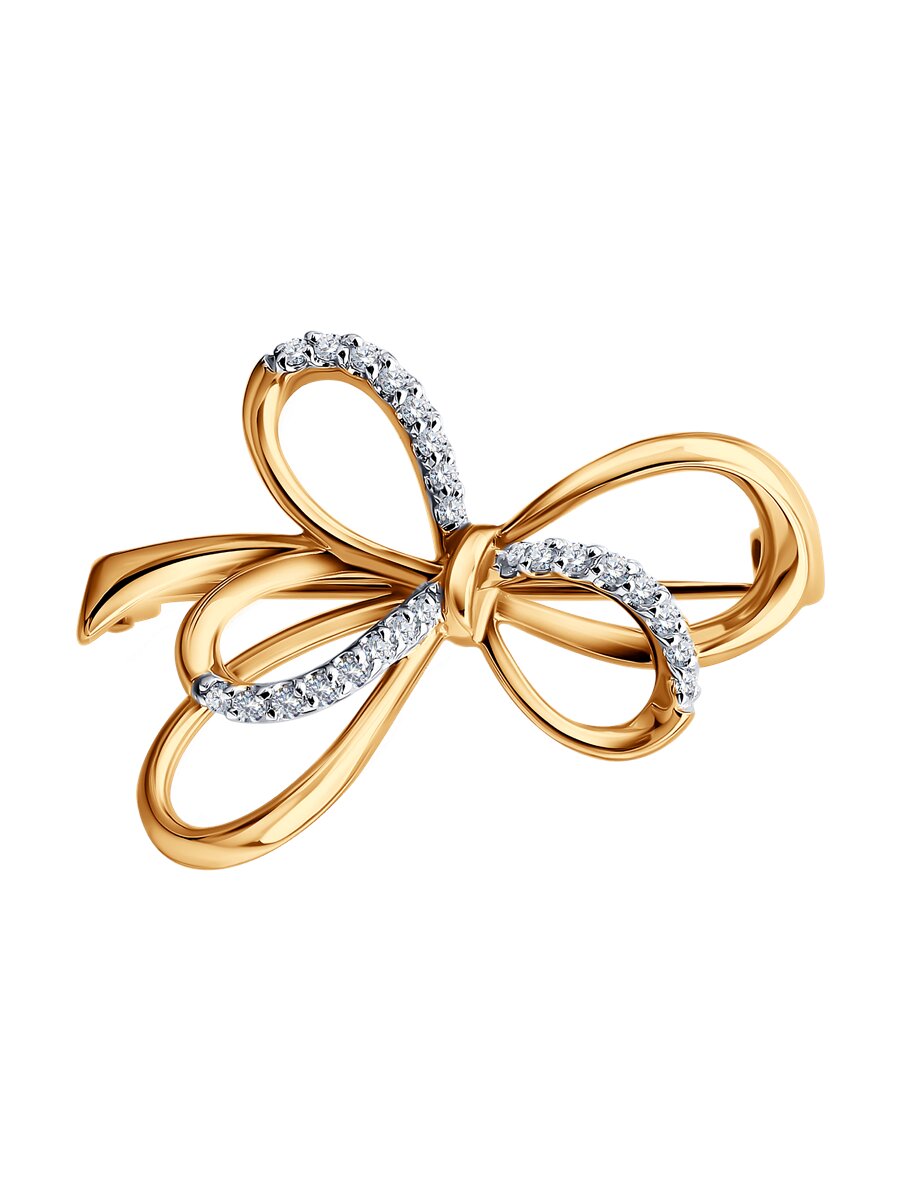 Брошь из золота SOKOLOV 040346