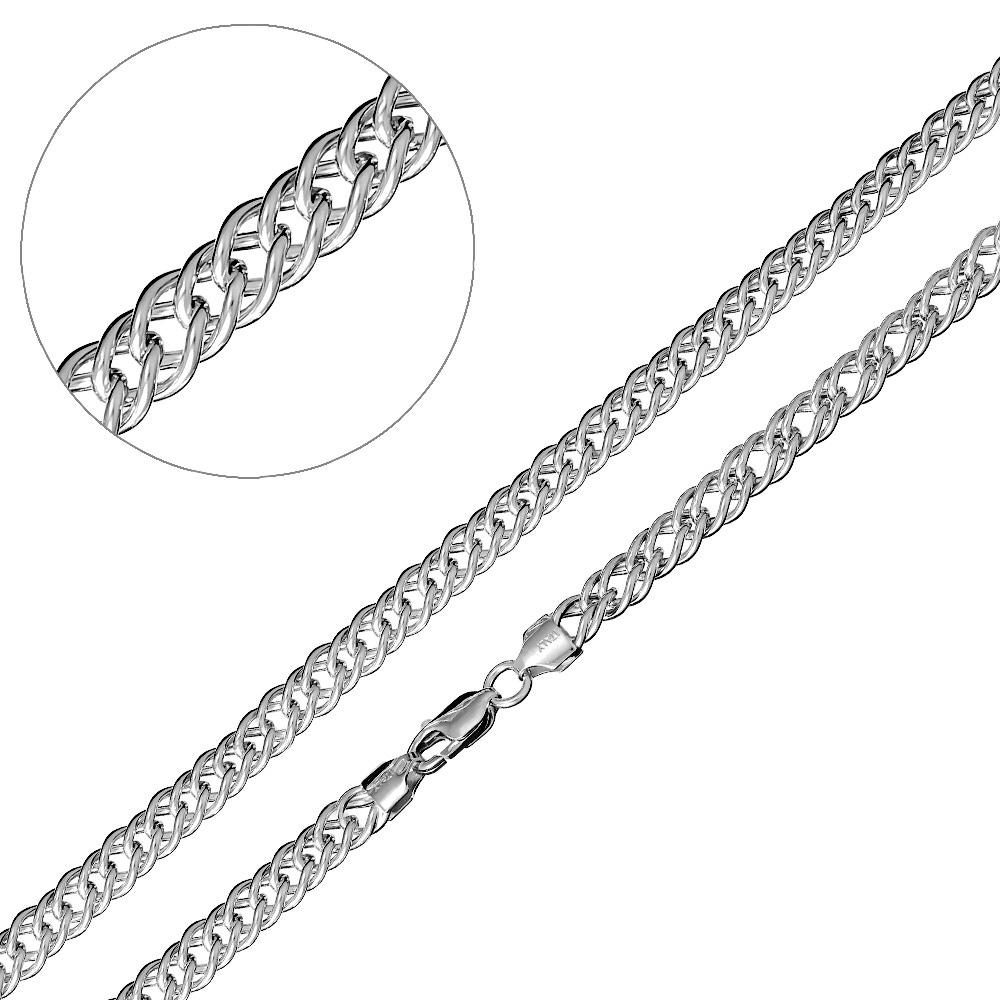 Цепь из серебра Сильвер Лайн РДПр 100 45