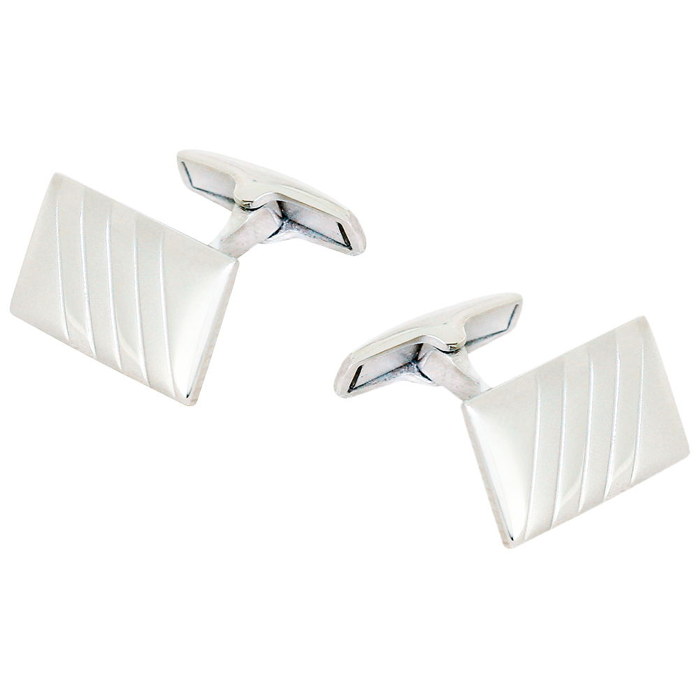 Запонки из серебра Сильвер 140012р