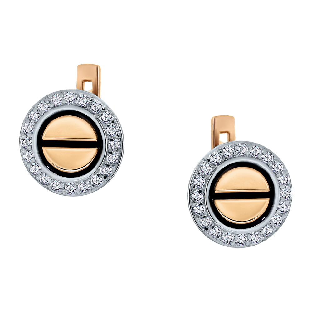 Серьги из золота CORONA С5031