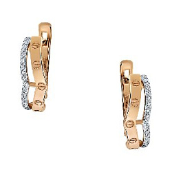 Серьги из золота CORONA С4835