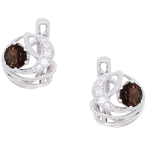 Серьги из серебра Русский СтилЬ 37124302